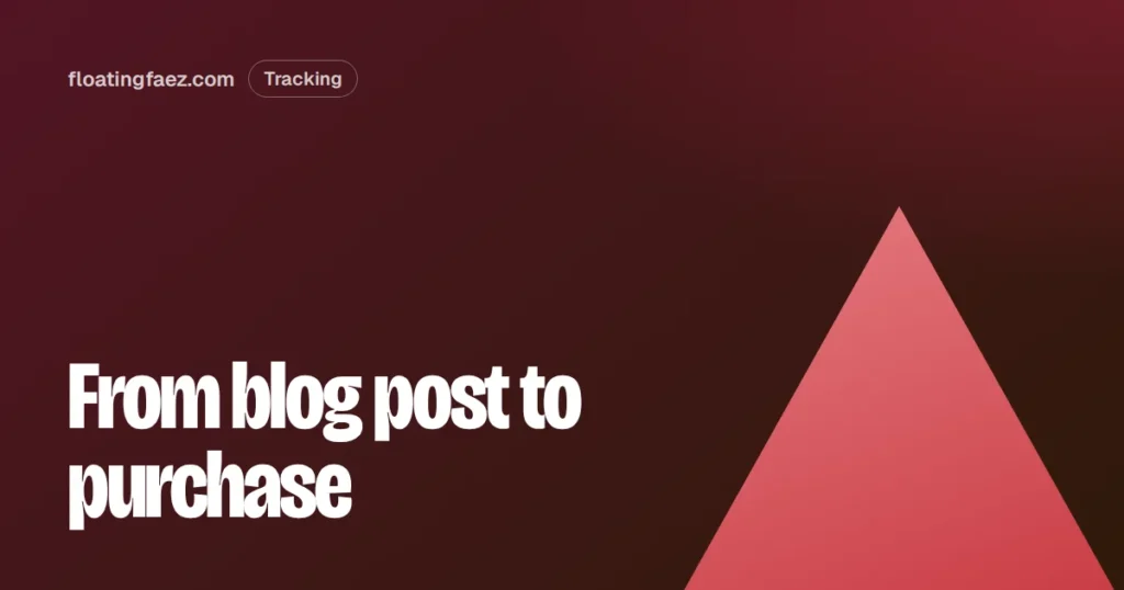 Cross-domain tracking: following visitors from your blog to your store